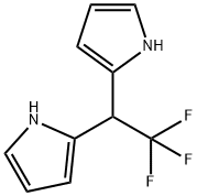 1H-Pyrrole, 2,2'-(2,2,2-trifluoroethylidene)bis- 结构式