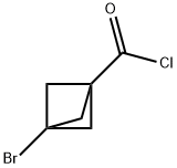 Bicyclo[1.1.1]pentane-1-carbonyl chloride, 3-bromo- (9CI) 结构式