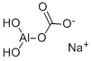 DIHYDROXYALUMINUM SODIUM CARBONATE 结构式