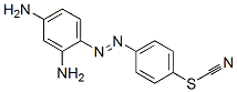 Chrysoidine thiocyanate 结构式