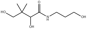 DL-泛醇 结构式