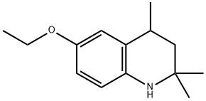 6-乙氧基-1,2,3,4-四氢-2,2,4-三甲基喹啉 结构式