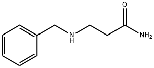 3-(苄胺基)丙酰胺 结构式