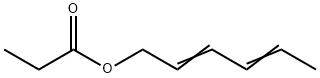 2,4-HEXADIENYL PROPIONATE 结构式