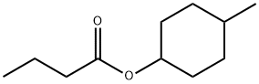 4-methylcyclohexyl butyrate 结构式