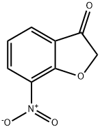 7-硝基-3-苯并呋喃酮 结构式
