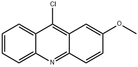 9-氯-2-甲氧基吖啶 结构式