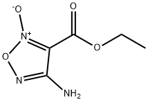 1,2,5-Oxadiazole-3-carboxylicacid,4-amino-,ethylester,2-oxide(9CI) 结构式