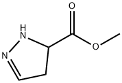 1H-Pyrazole-5-carboxylic acid, 4,5-dihydro-, methyl ester (9CI) 结构式