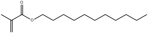 甲基丙烯酸十一烷基酯 结构式