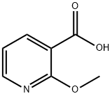 2-甲氧基烟酸 结构式