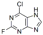 6-Chloro-2-Fluoropurine 结构式