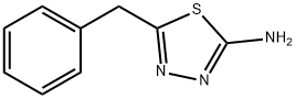 5-苄基-[1,3,4]噻二唑-2-基胺 结构式