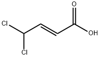 4,4-Dichlorocrotonic acid 结构式