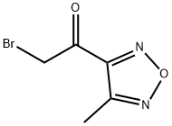 2-溴-1-(4-甲基-1,2,5-噁二唑-3-基)乙烷-1-酮 结构式