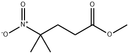 4-甲基-4-硝基戊酸甲酯 结构式