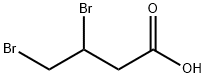 3,4-Dibromobutyric acid 结构式