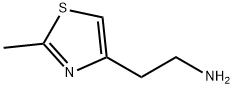 2-(2-甲基-1,3-噻唑-4-基)乙胺 结构式