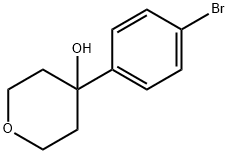 4-(4-溴苯基)四氢吡喃-4-醇 结构式