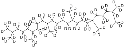 2,6,10,15,19,23-HEXAMETHYLTETRACOSANE-D62 结构式