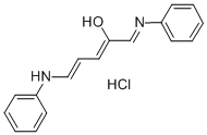 5-Phenylamino-1-phenylimino-penta-2,4-dien-2-olHCl 结构式