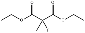 DIETHYL 2-FLUORO-2-METHYL-MALONATE 结构式
