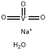 偏钒酸钠,二水 结构式