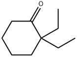 2,2-Diethylcyclohexanone 结构式