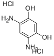 4,6-二氨基间苯二酚二盐酸盐 结构式