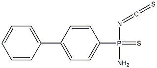 Diphenylphosphinothioyl isothiocyanate 结构式