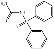 1-(Diphenylphosphinothioyl)thiourea 结构式