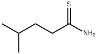 4-methylpentanethioamide 结构式