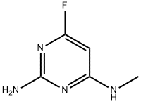 2,4-Pyrimidinediamine,6-fluoro-N4-methyl- 结构式
