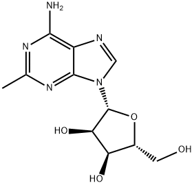 2-甲基腺苷 结构式