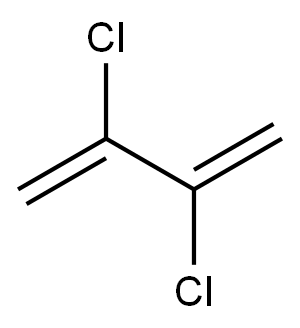 2,3-DICHLORO-1,3-BUTADIENE 结构式