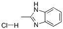 2-甲基苯并咪唑单盐酸盐 结构式