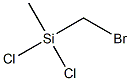 (Bromomethyl)methyldichlorosilane 结构式