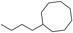 Butylcyclooctane 结构式