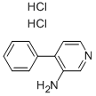 3-氨基-4-苯基-吡啶双盐酸盐 结构式