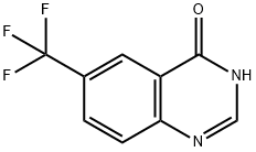 6-(三氟甲基)-4(3H)-喹唑啉酮 结构式