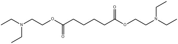 己二酸双(2-二乙氨基)乙酯 结构式