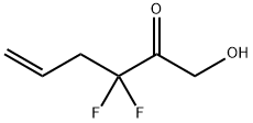 5-Hexen-2-one,  3,3-difluoro-1-hydroxy- 结构式