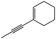 1-(1-Cyclohexenyl)-1-propyne 结构式