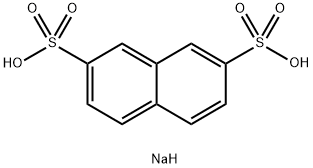 2,7-萘二磺酸钠 结构式