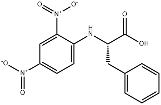N-2,4-二硝基苯-L-苯丙氨酸 结构式