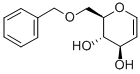 1,5-脱水-2-脱氧-6-O-(苯基甲基)-D-阿拉伯-己-1-烯糖 结构式