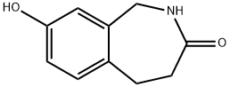 8-羟基-4,5-二氢-1H-苯并[C]氮杂卓-3(2H)-酮 结构式