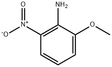 2-氨基 -3-硝基苯甲醚 结构式