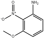 2-硝基-3-甲氧基苯胺 结构式