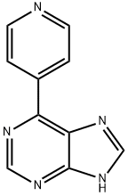 9H-Purine,  6-(4-pyridinyl)- 结构式